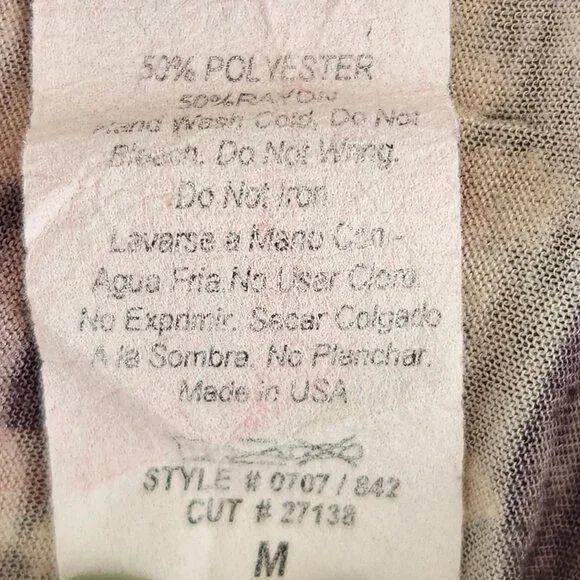 I❤️🌎 Fitted Burnout Tee with Cap Sleeves | Medium - Picture 7 of 7